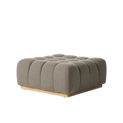 Tufted Square Ottoman